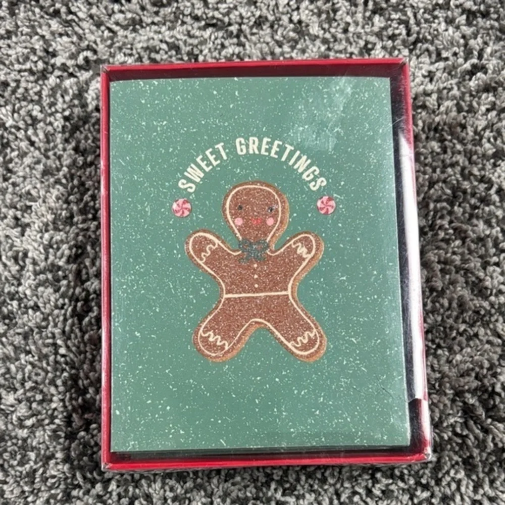 Sweet Greetings Gingerbread Card Set